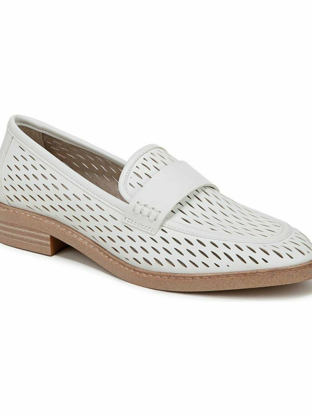 Franco SartoWomen's White Alison Lasercut Loafer